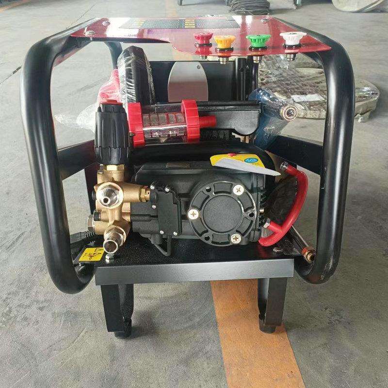 厂家电动高压清洗机5.5KW大功率家用清洗机220v商用洗车机