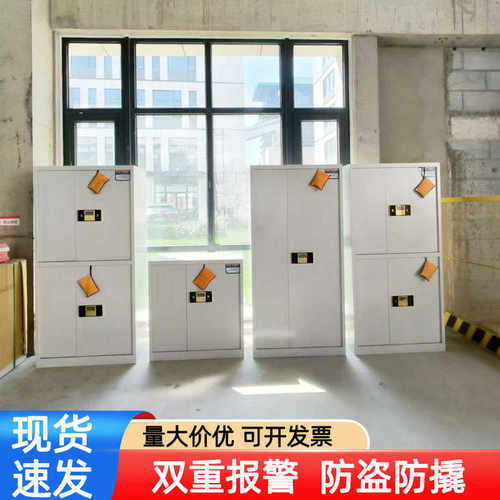 现代简约钢制加厚国保电子保密柜带锁密码办公室文件柜财务档案柜
