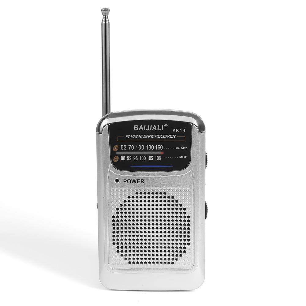 两波段老式收音机亚马逊复古便携收音机外贸FM AM调频收音机