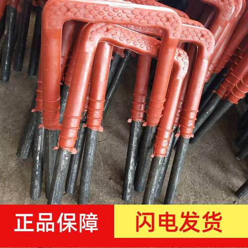 塑钢爬梯踏步检查井爬梯市政下水道污水窑井爬梯弯头预埋包塑爬梯