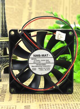 NMB310RL-04W-S408CM801512V0.31A双滚珠超静音风扇机箱