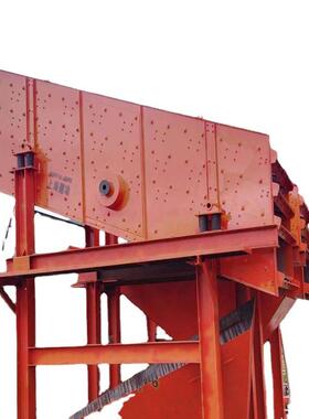 YK3070大型直线振动筛建筑砂石选矿破碎高频双层震动筛沙子滚筒筛