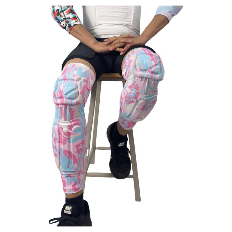 篮球护膝足球护小腿护具户外运动旅游骑行防摔防风保暖护腿