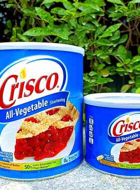 美国进口Crisco牌蔬菜祁酥油菜籽油调味ALL Vegetable Shortening