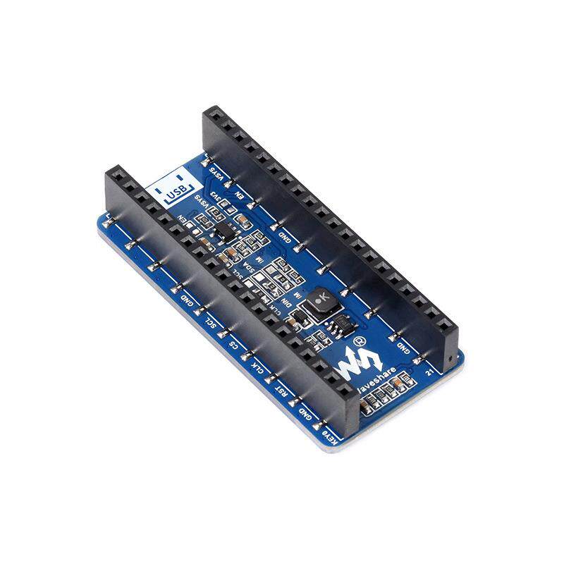 树莓派Pico 1.3寸OLED显示屏扩展板SPI/I2C接口通信SH1107芯片