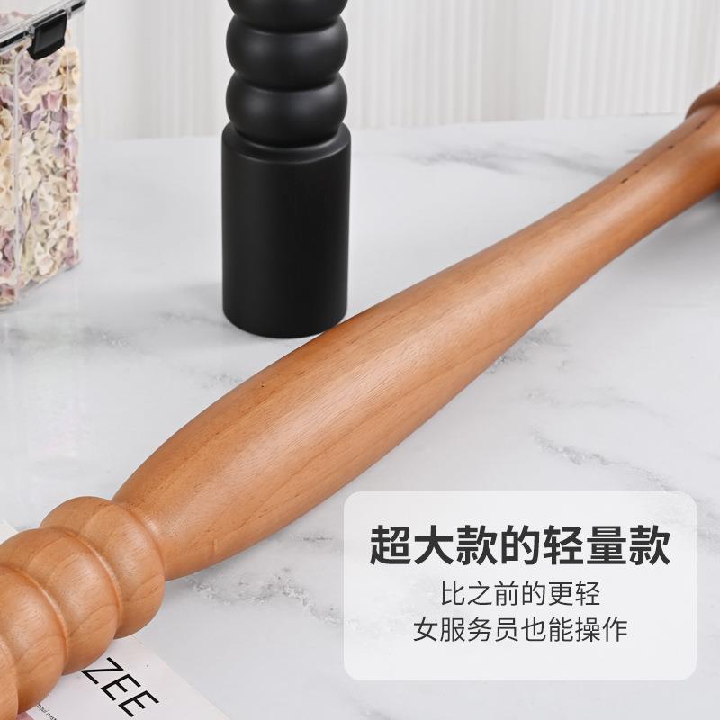 胡椒磨手动胡椒研磨器木制餐厅胡椒磨榉木研磨器烧烤调料胡椒磨