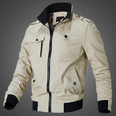F 49933 Washed Jacket Men's Outerwear 水洗夹克
