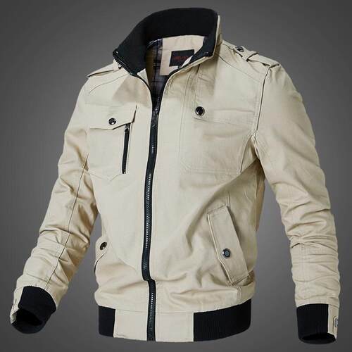 F 49933 Washed Jacket Men's Outerwear 水洗夹克