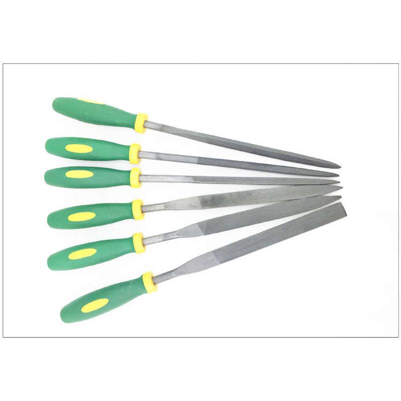 金刚锉刀多刀头多形状套装3D模型加工后处理工具 打磨六件套180mm