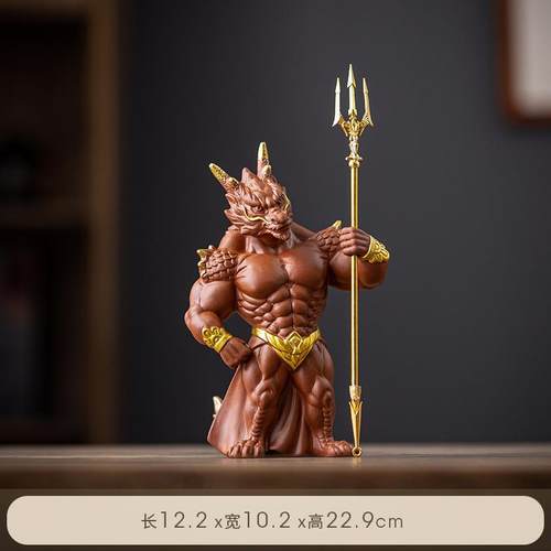 高档年创意龙摆件龙吉祥肉物家居桌面办公室装饰招财陶瓷生肌肖龙