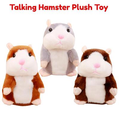 Kids Talking Hamster Mouse Pet Plush Toy Hot Cute Speak Talk