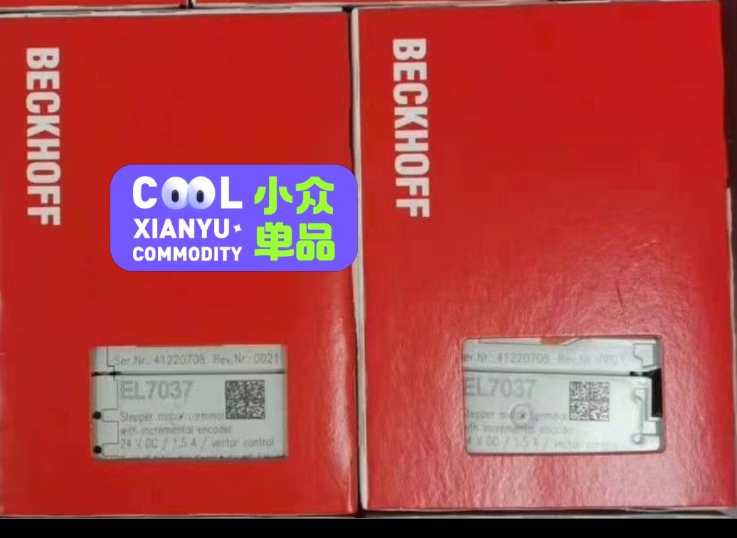 倍福，EL7037，全新