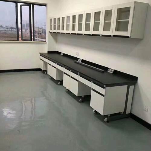 实用pp实验桌耐酸碱腐蚀化学实验室工作台防腐蚀操作台带柜子