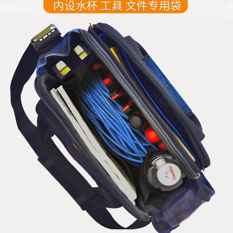 竖款电信工大具单肩手提维修安包788装加厚帆布耐磨用电专工包