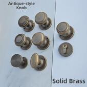 聚鼎轩古宅拉手彷古黄铜实心拉手门大拉手玻璃门拉手球锁