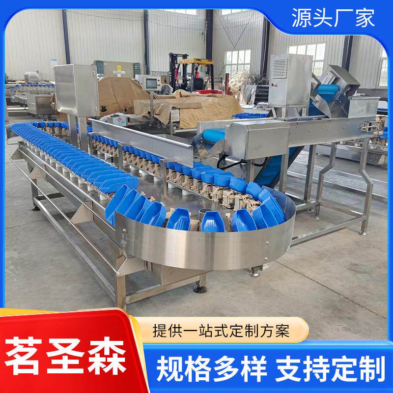 生蚝鲍鱼壳大小视觉分选机水产品工厂用海蛎子贝壳检测分拣设备