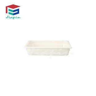 厂家供应白色美耐皿份数盘2/3密胺份数盘酒店自助餐展示盘