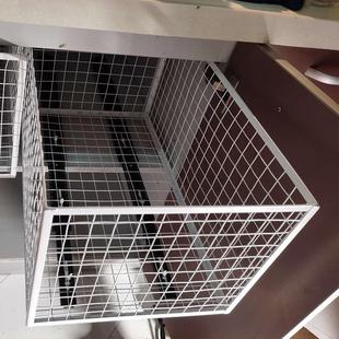 网格收纳箱橱柜拉篮铁艺超市陈列收纳筐厨房衣柜金属抽屉