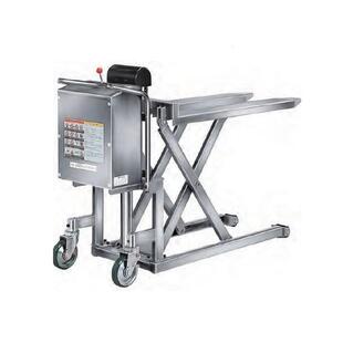 SUS04全不锈钢电动液高起升搬运车无尘室用升降台车