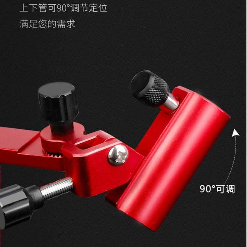 钓箱双炮台支架钓椅两用防转炮台架铝合金炮台座钓箱钓椅双炮台架