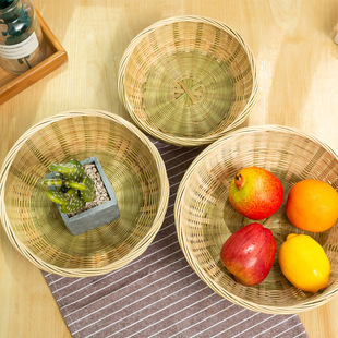 竹制竹子底子盖子手工木桶竹筒双层家用蒸笼甑子蒸饭桶竹编底拱形