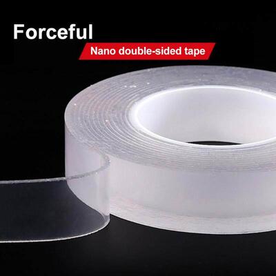 Double Sided Tape Nano Tape Reusable Waterproof Wall Sticker