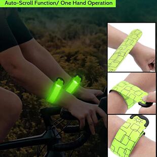 LED Light Band Night Safety Armband Cycling Armban Running