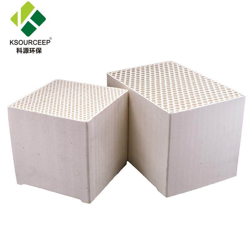 科源环保 出售RTO蜂窝陶瓷蓄热体莫来石材质耐高温蜂窝陶瓷