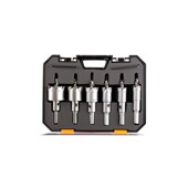 1孔0 中档孔钻头铝合金扩孔6 合钢金开器套装 金属不锈硬质打铁A1