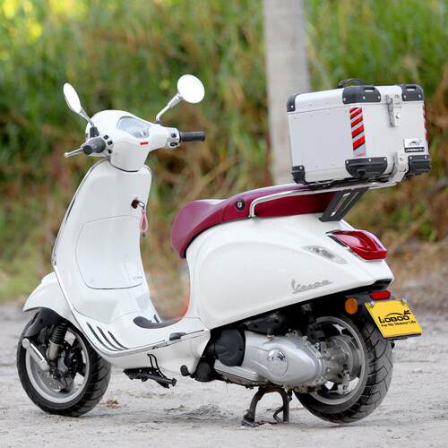 LOBOO罗卜滑板车尾箱 维斯帕vespa150春天冲刺gts300尾箱后货支架