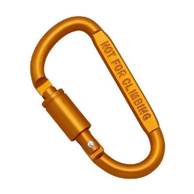YD61 Outdoor D-ring Locking Carabiner D-Ring Keychain Clip