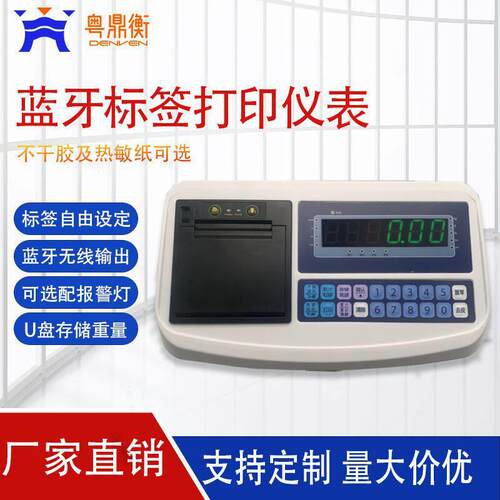RS22串口重仪表带不干胶标签打印电子秤仪表多功能蓝牙显示器