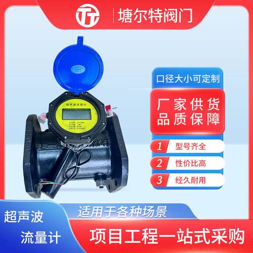 超声波流量计智能远传高精度带脉冲485管段式气体超声波流量表