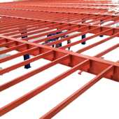 定制重型仓库二层阁楼平台货架搭建加厚钢结构阁楼隔层隔断免焊接