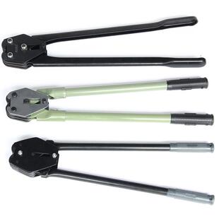 塑钢带打包钳钢铁建材紧拉捆打包器橡胶扎动手柄JZI手打包机