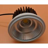 15Wcob豆胆杯 ledar111斗胆杯QR111格栅灯光源商场专卖店灯具内胆