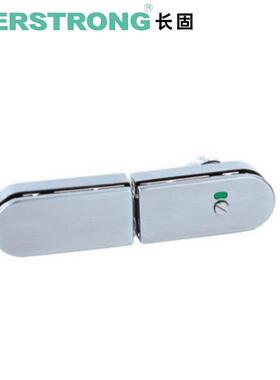 长固ST-H002不锈钢指示门锁 玻璃门锁玻璃配件 双门卫生间插销