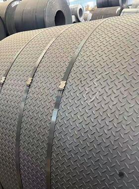 山东济南q235b花纹钢板2.75*1500 花纹钢板7.75*1500mm 钢卷开平