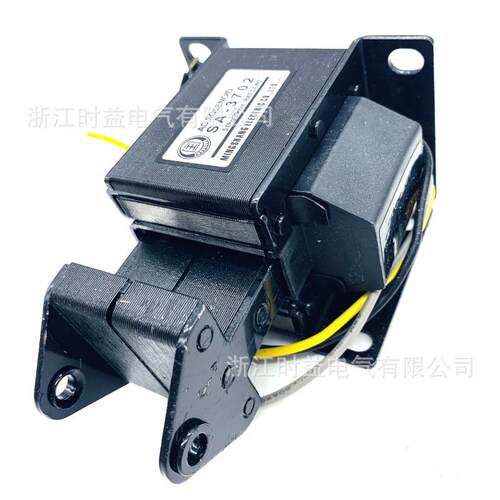 vSA-370推拉式交流牵2引电磁铁行程20mm吸力SA-370250Nkg2203850v