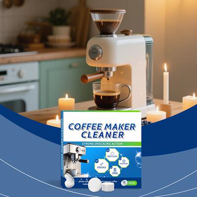 Coffee Machine Cleaning Tablets - Gentle Daily Stain and Sca