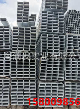 矩形40100方大棚 管通50带方*60方*镀锌幕墙 镀锌管矩钢幕墙