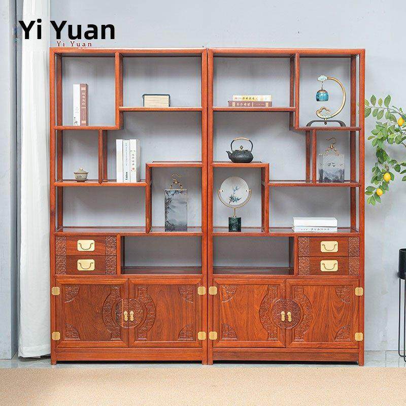 红木博古架红木新中国风入口柜实木多宝阁储物古董架客厅隔断柜,住宅家具,多宝格/博古架,淘宝优惠券,粉丝福利购,淘宝优惠卷