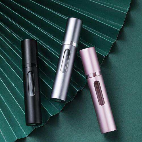 5/8ml Glass Refillable Perfume Bottle with Spray Scent Pump
