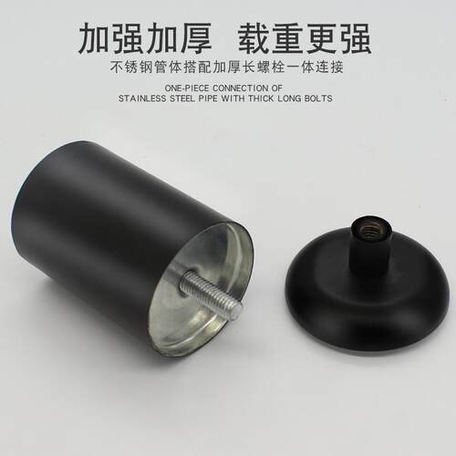 新款直销不锈钢重型加厚沙发脚橱柜脚垫茶几腿支撑腿家具可调橱柜