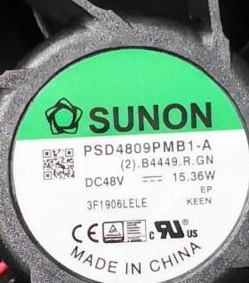 SUNON建准 9238 48V 15.36W PSD4809PMB1-A 4线温控散热风扇9CM