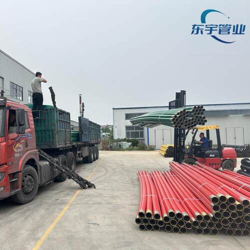 DN110*1.6mpa钢丝骨架聚乙烯复合管卡箍连接钢丝网复合管厂家