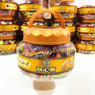 糖果600g桶装 称重散称糖果零食 酥心糖多口味混装