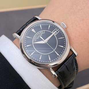 公价26.05万98新38mm百达翡丽18k白金5153G 001自动机械男表