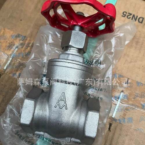 埃美柯铸钢法兰闸阀Z41H-16C1 不锈钢1法兰闸阀4W-6PZ/Z45W-6616P