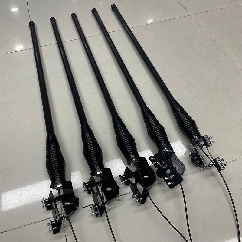 前后保险杆牛栏杠加粗汽车用装饰天线 越野车SUV改装车载天线棋杆